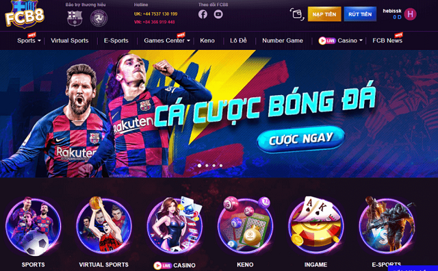 Giới thiệu tổng quan về sân chơi hàng đầu FCB8 2024